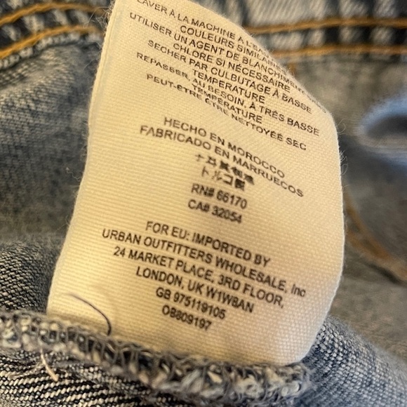 Free‎ People Rumors Denim Jacket Women's XS - Picture 10 of 10